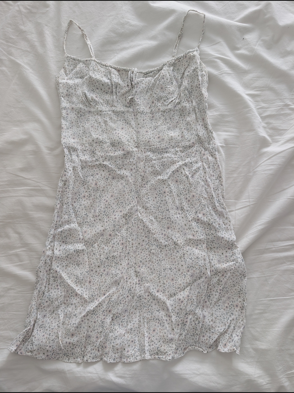 Wilfred White Floral Slip Dress